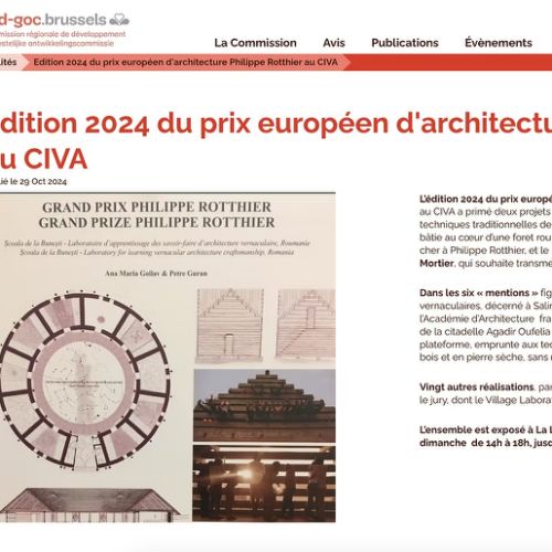 La Commission régionale de développement - Bruxelles